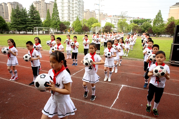 扬州市东关小学文昌校区校园足球联赛决赛活动